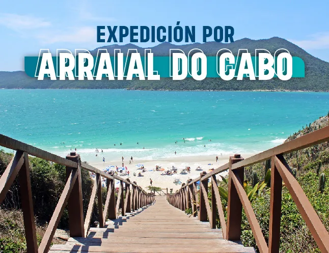 Expedicion por el Caribe Brasileño en Arraial do Cabo