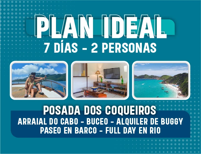 PLAN IDEAL  Pousada dos Coqueiros Búzios  