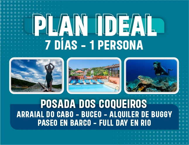 PLAN IDEAL  Pousada dos Coqueiros Búzios  