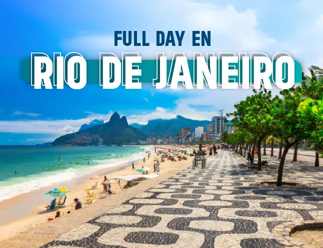 FULL DAY Rio de Janeiro (Desde Buzios)
