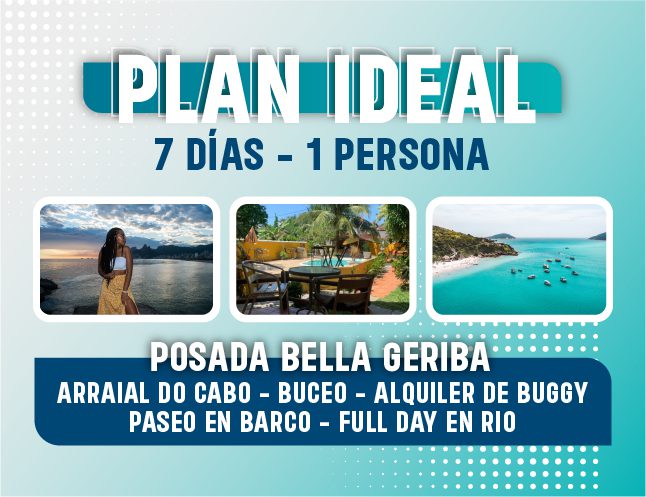PLAN IDEAL  Pousada Bella Geriba Buzios