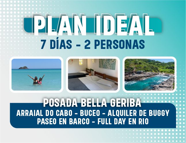 PLAN IDEAL  Pousada Bella Geriba Buzios