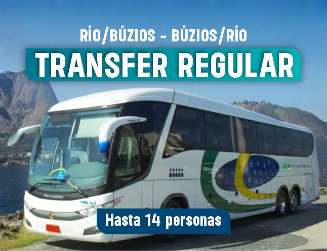 TRANSFER REGULAR BUZIOS – RIO DE JANEIRO
