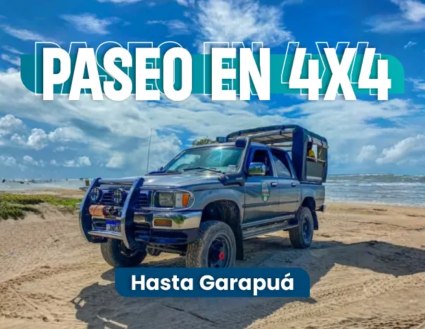 Paseo DE 4X4 PARA GARAPUÁ- Morro de São Paulo