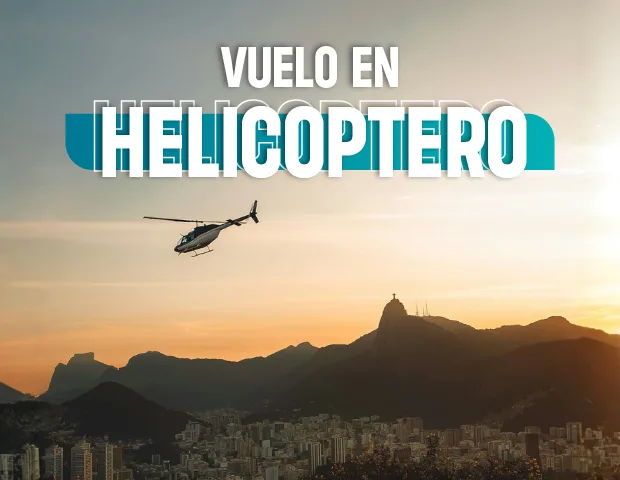 VUELO EN HELICÓPTERO SOBRE RÍO DE JANEIRO!