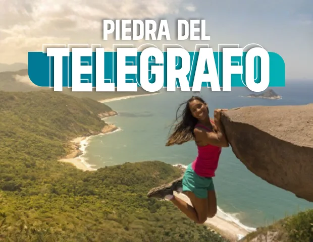 ¡Pedra do Telégrafo en Río de Janeiro!