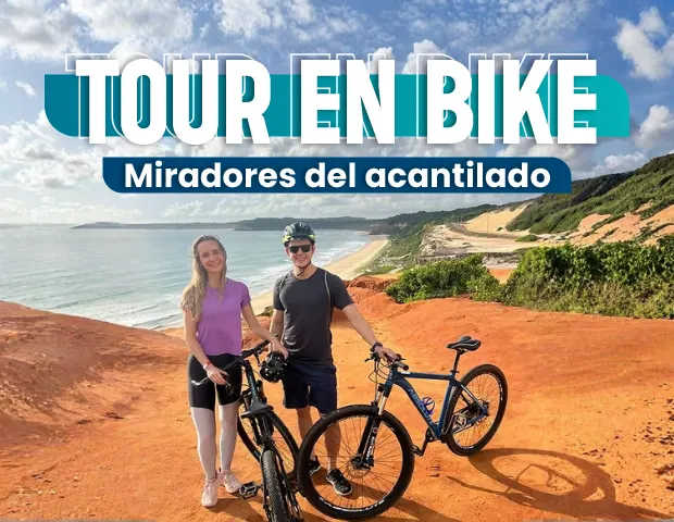 BIKE los miradores de acantilados de Pipa- Guiado