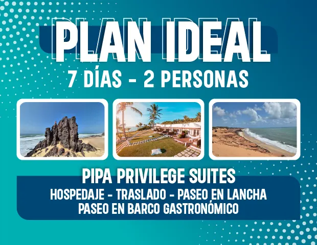 Plan PIPA Pipa Privilege Suítes 2 PAX