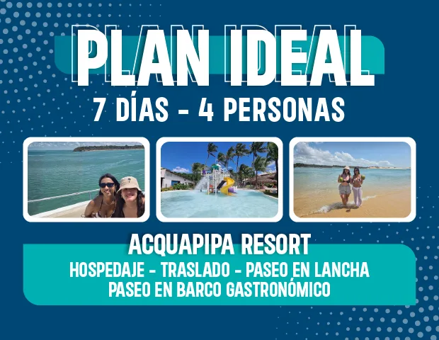 PLAN Acquapipa Resort 4 PAX