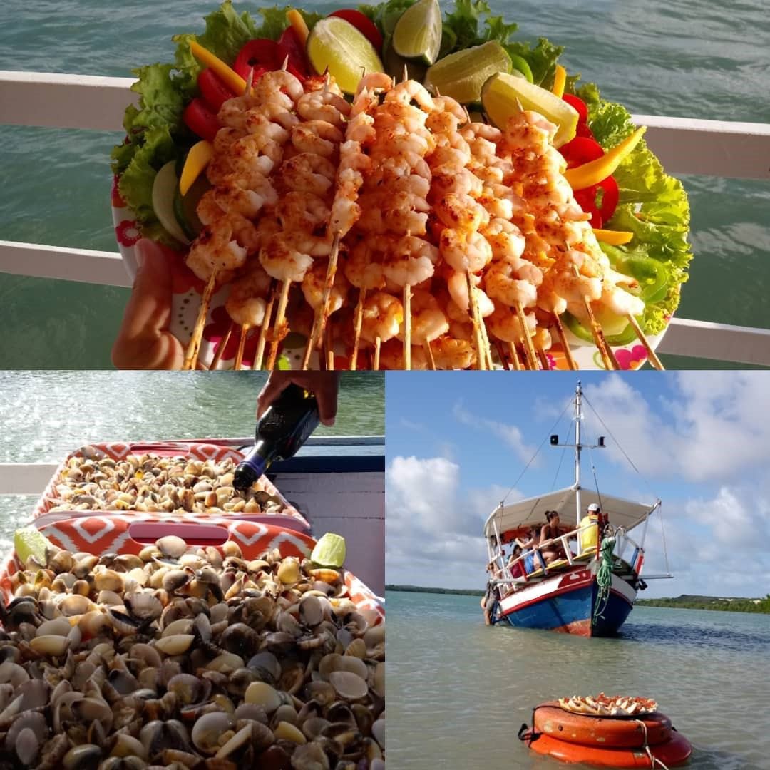 Barco Gastronómico por la Laguna Guaraíras