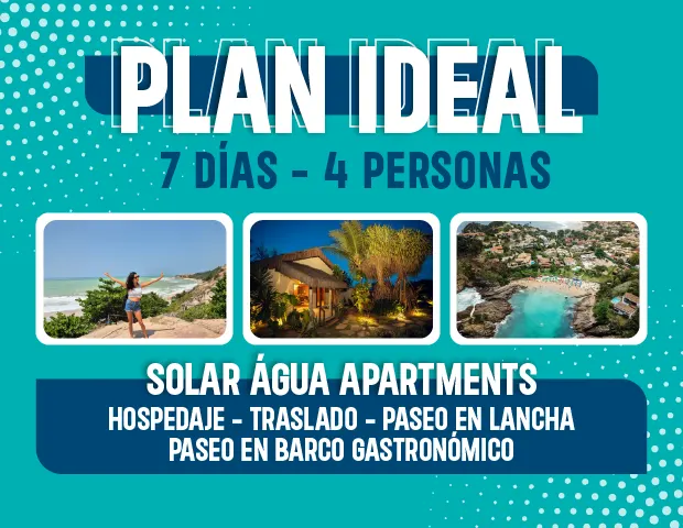Plan Solar Água Apartaments 4 Pax