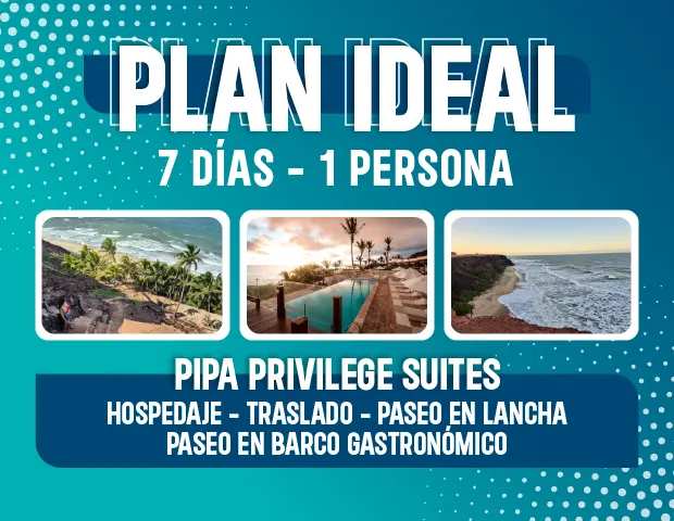 Plan PIPA Pipa Privilege Suítes 1 PAX