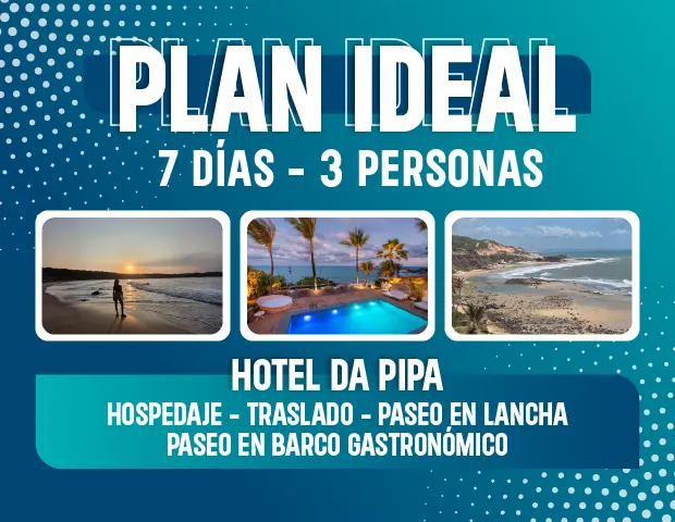 Plan Hotel da PIPA 3 PAX